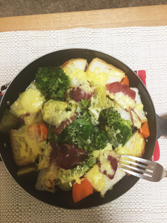 ゴロゴロ温野菜のグリルパン焼き-レシピのメイン写真