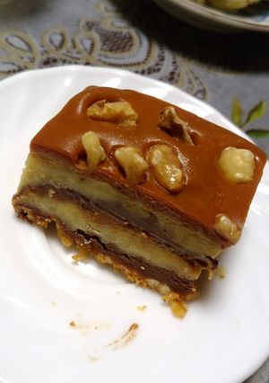 ほろ苦☆バー風チョコバナナケーキ-レシピのメイン写真