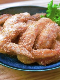 ★名古屋のうみゃ~手羽先甘辛唐揚げ★-レシピのメイン写真