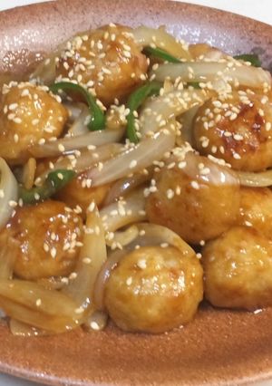 お好みソースであんかけ風-レシピのメイン写真