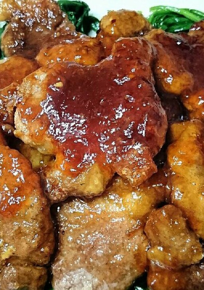 豚ヒレ肉の甘辛焼き(∗ˊᵕ`∗)-レシピのメイン写真