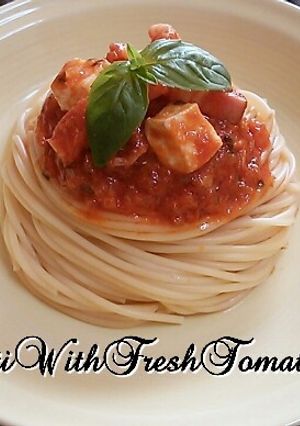 トマトパスタ♪-レシピのメイン写真