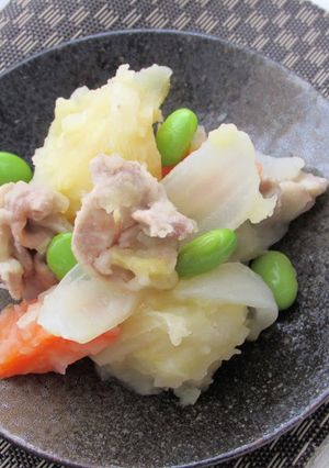 脱マンネリ！豚肉で作る塩肉じゃが-レシピのメイン写真