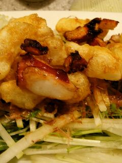 蛸と水菜のもちもちサラダ-レシピのメイン写真