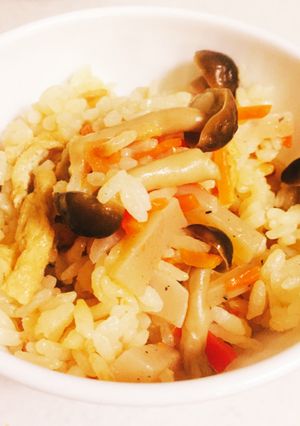 具沢山☆炊き込みご飯♡-レシピのメイン写真