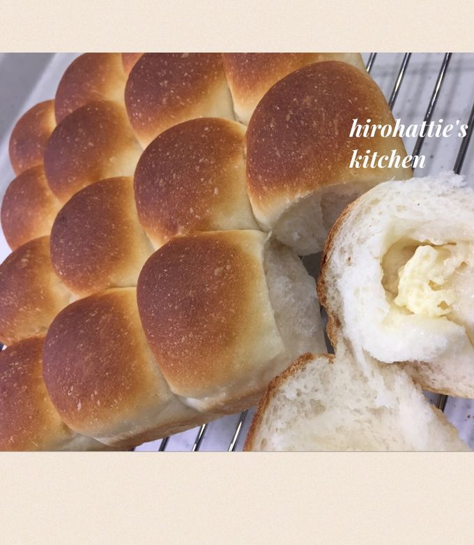 手ごね☆バターなし☆マヨinちぎりパン☆-レシピのメイン写真