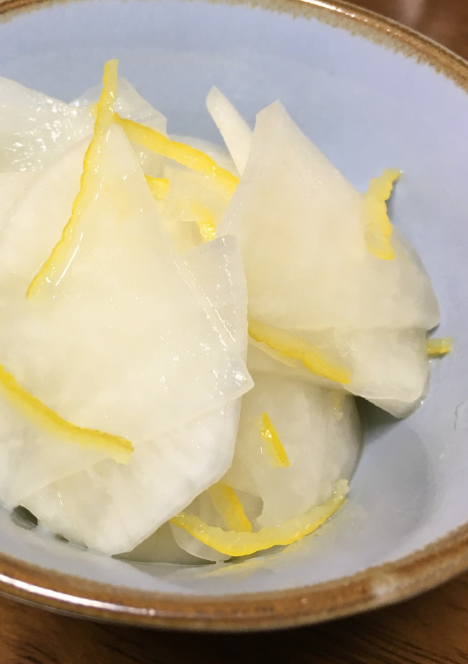大根の柚子と昆布茶漬け-レシピのメイン写真