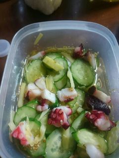 タコと胡瓜の酢の物-レシピのメイン写真