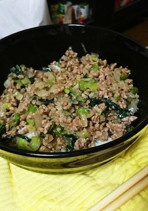 ぶっかけ肉ご飯-レシピのメイン写真