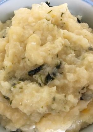 卵入りおかゆ-レシピのメイン写真