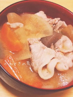 簡単な我が家流 豚汁-レシピのメイン写真