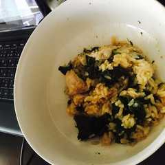 お手軽ほうれん草の炊き込みご飯-レシピのメイン写真