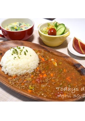 トマト缶で簡単☆本格派キーマカレー-レシピのメイン写真