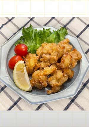 昆布茶の塩唐揚げ-レシピのメイン写真