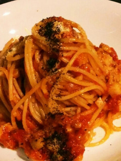 和風トマトソースパスタ-レシピのメイン写真