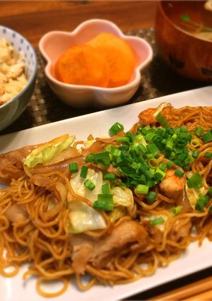 市販の焼きそば！おいしい作り方♡-レシピのメイン写真