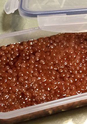 イクラのお醤油漬け-レシピのメイン写真