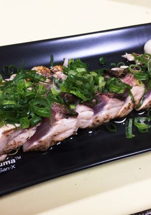 お酒にバッチリ♪ぶりの炙りポン酢-レシピのメイン写真