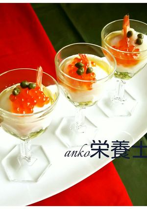 ★簡単絶品本格的♪温玉お野菜カクテル-レシピのメイン写真