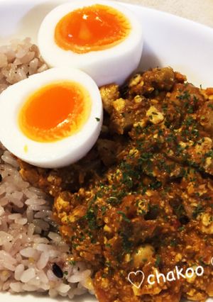 ドライカレー簡単☆お肉なし豆腐とツナで！-レシピのメイン写真