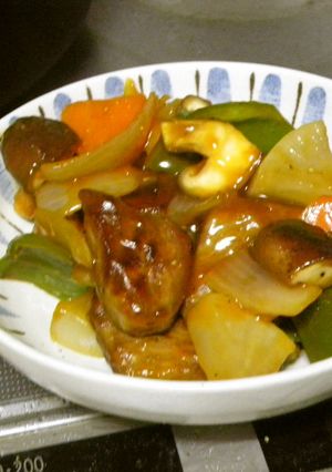 野菜たっぷり酢豚-レシピのメイン写真
