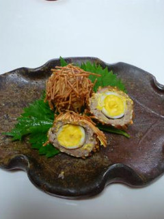 鶏ミンチのいが栗揚げ-レシピのメイン写真
