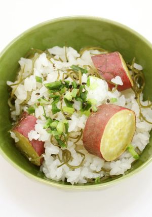 塩糀で炊く♪おかわり！さつまいもご飯-レシピのメイン写真