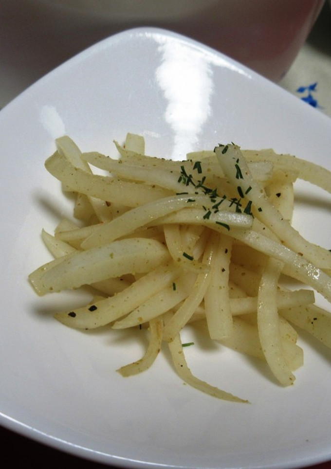 大根の皮のクミン炒め-レシピのメイン写真