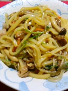 簡単☆すき焼き風焼きうどん♪-レシピのメイン写真