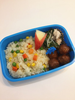 何もないときの簡単☆ピラフ風弁当-レシピのメイン写真