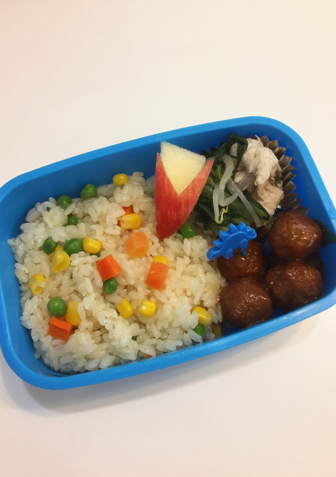 何もないときの簡単☆ピラフ風弁当-レシピのメイン写真