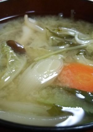 かれいの煮付け☆余った煮汁deお味噌汁-レシピのメイン写真