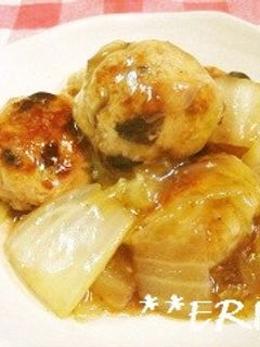 白菜と肉団子の煮込み~♪♪-レシピのメイン写真