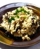 ゴマこんぶとちりめんの白和え