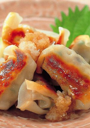 焼きギョーザのおろしポン酢かけ-レシピのメイン写真