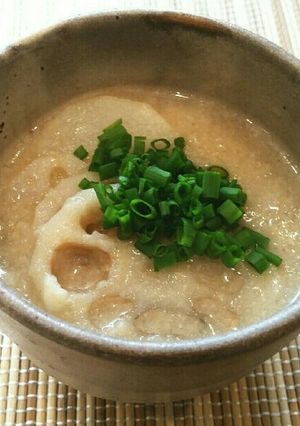 とろりんちょ♡れんこんと長いものごま汁♡-レシピのメイン写真