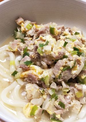 ★風邪ひきさんや幼児食に★豚玉うどん-レシピのメイン写真
