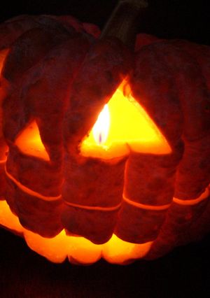 かぼちゃおばけ☆ハロウィンにいかが？-レシピのメイン写真