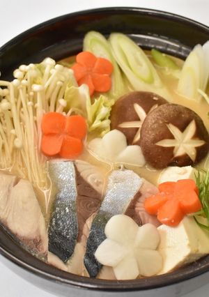 寒ブリ酒粕鍋-レシピのメイン写真