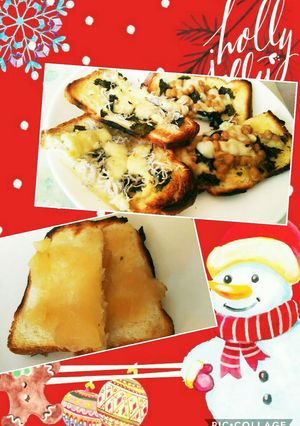 食パンで~カナッペ色々-レシピのメイン写真