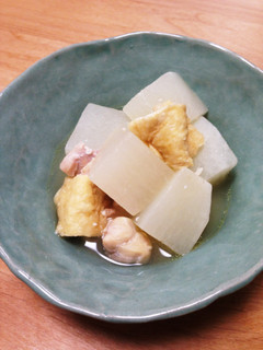 材料3つ♡鶏と大根のお揚げ煮-レシピのメイン写真
