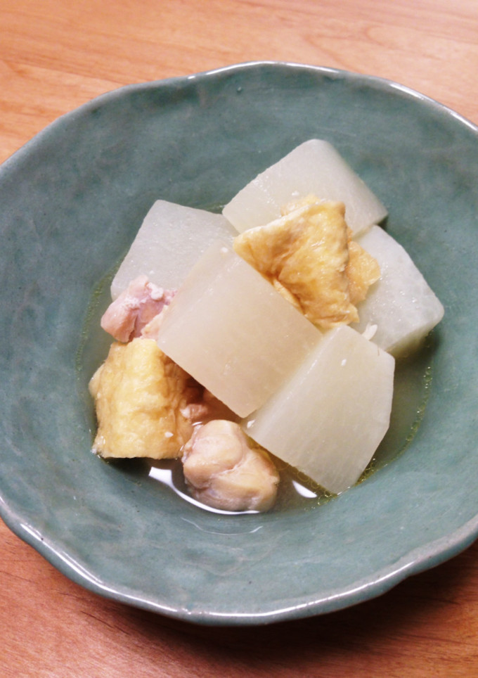 材料3つ♡鶏と大根のお揚げ煮-レシピのメイン写真
