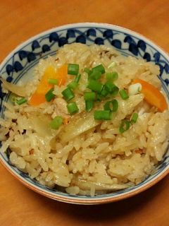 おでんスープの炊き込みご飯♪-レシピのメイン写真