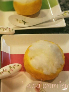 ゆずシャーベット-レシピのメイン写真