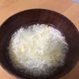たまご、玉ねぎのシンプル☆鳥のスープ