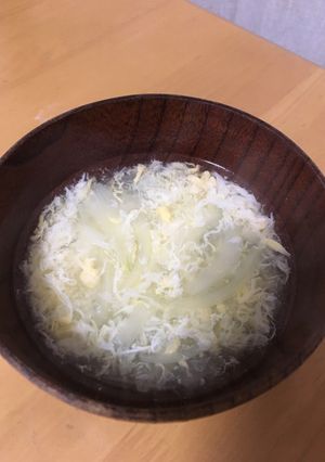 たまご、玉ねぎのシンプル☆鳥のスープ-レシピのメイン写真