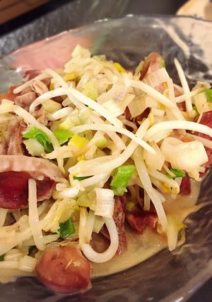 砂肝ともやしの中華風ネギ塩炒め-レシピのメイン写真