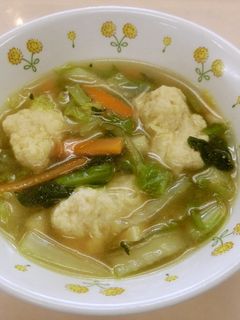 肉だんごスープ ★宇都宮学校給食-レシピのメイン写真