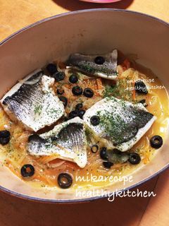 簡単スズキのコンソメスープ煮-レシピのメイン写真