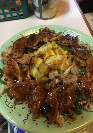 野菜タップリ豚肉のバルサミコソース-レシピのメイン写真